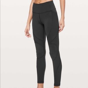 NWT Lululemon On Repeat 7/8 Tight - Black